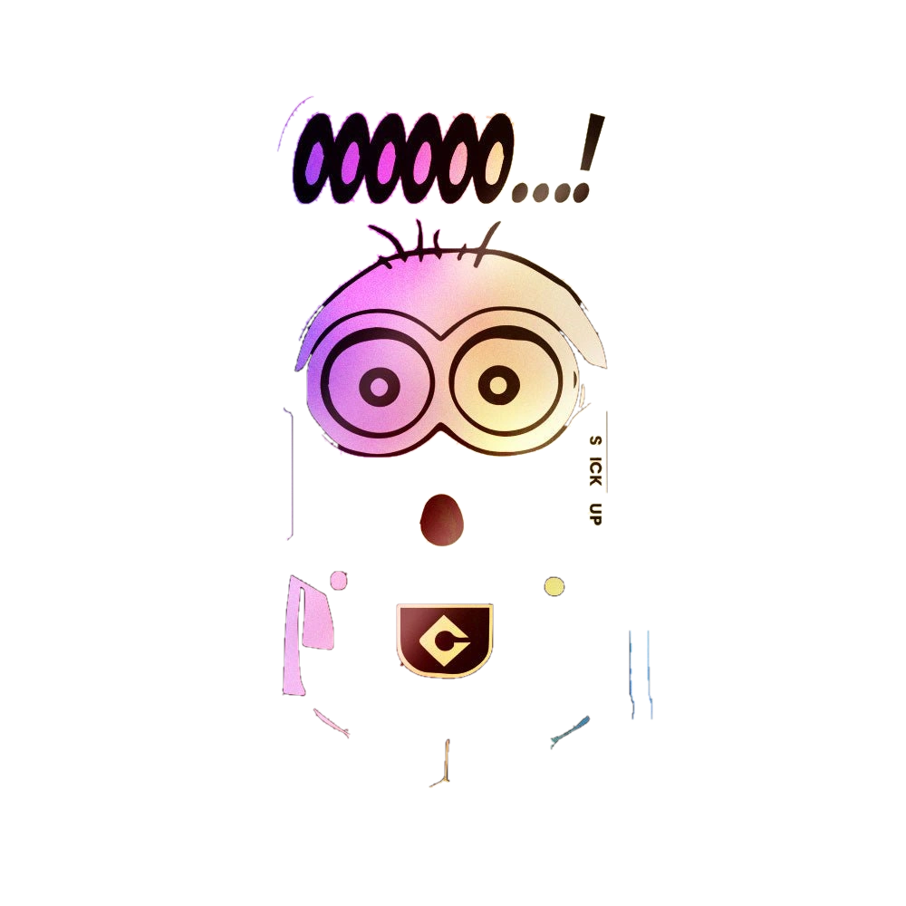 00000 Sticker Holographic Stickers